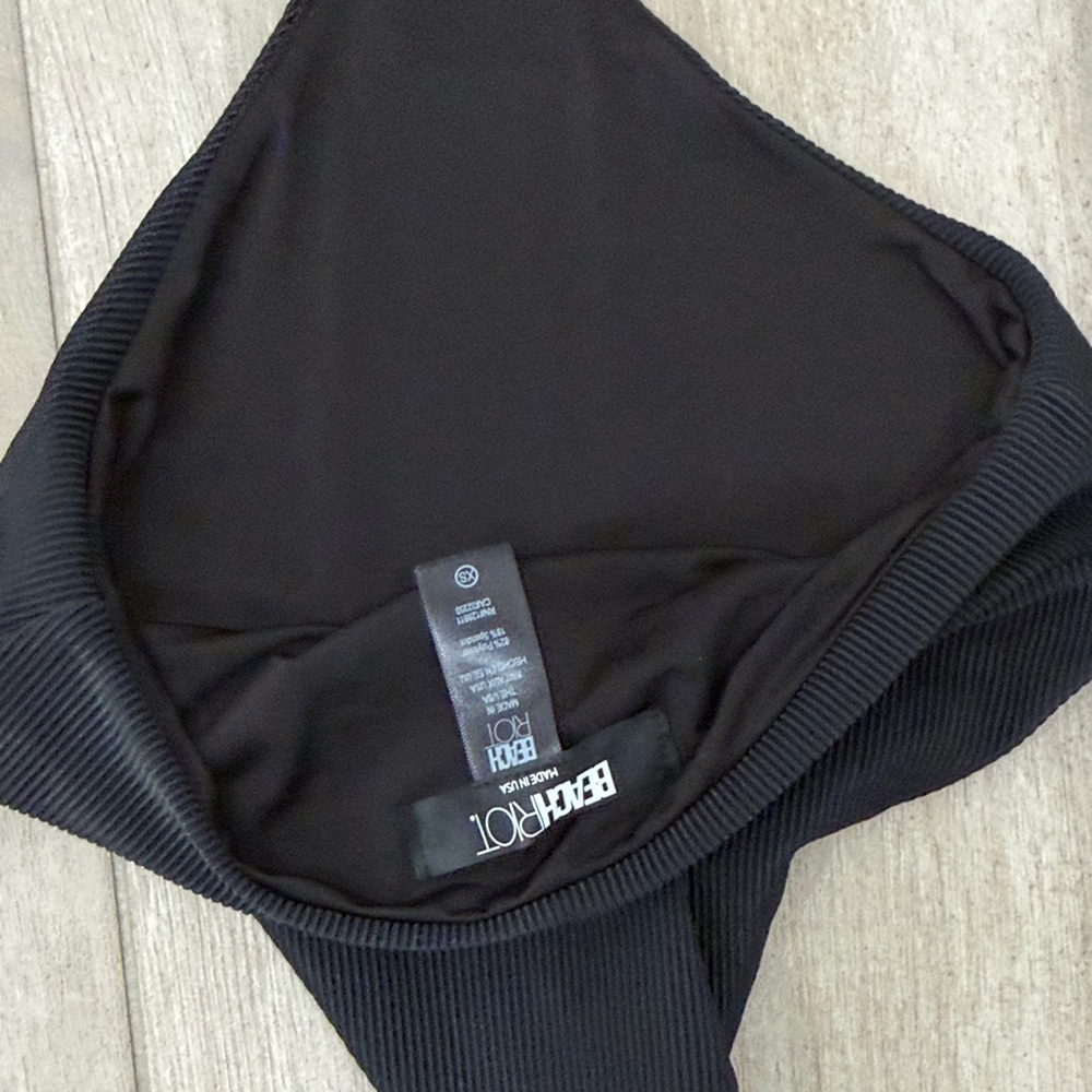 Beach Riot Black Cutout One Piece Swimsuit - Picture 3 of 3